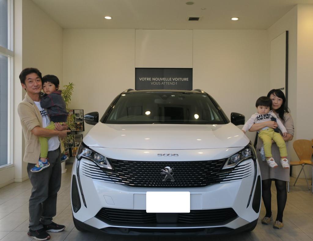 Ｉ様ご納車（PEUGEOT SUV5008）