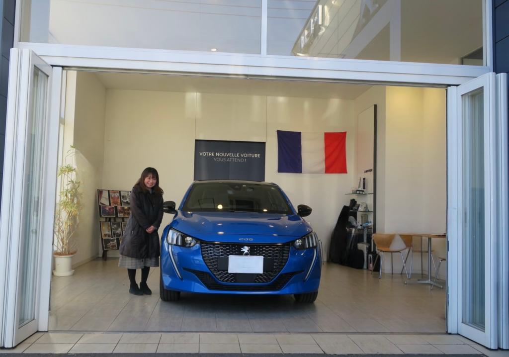 Ａ様ご納車（PEUGEOT 208GT）