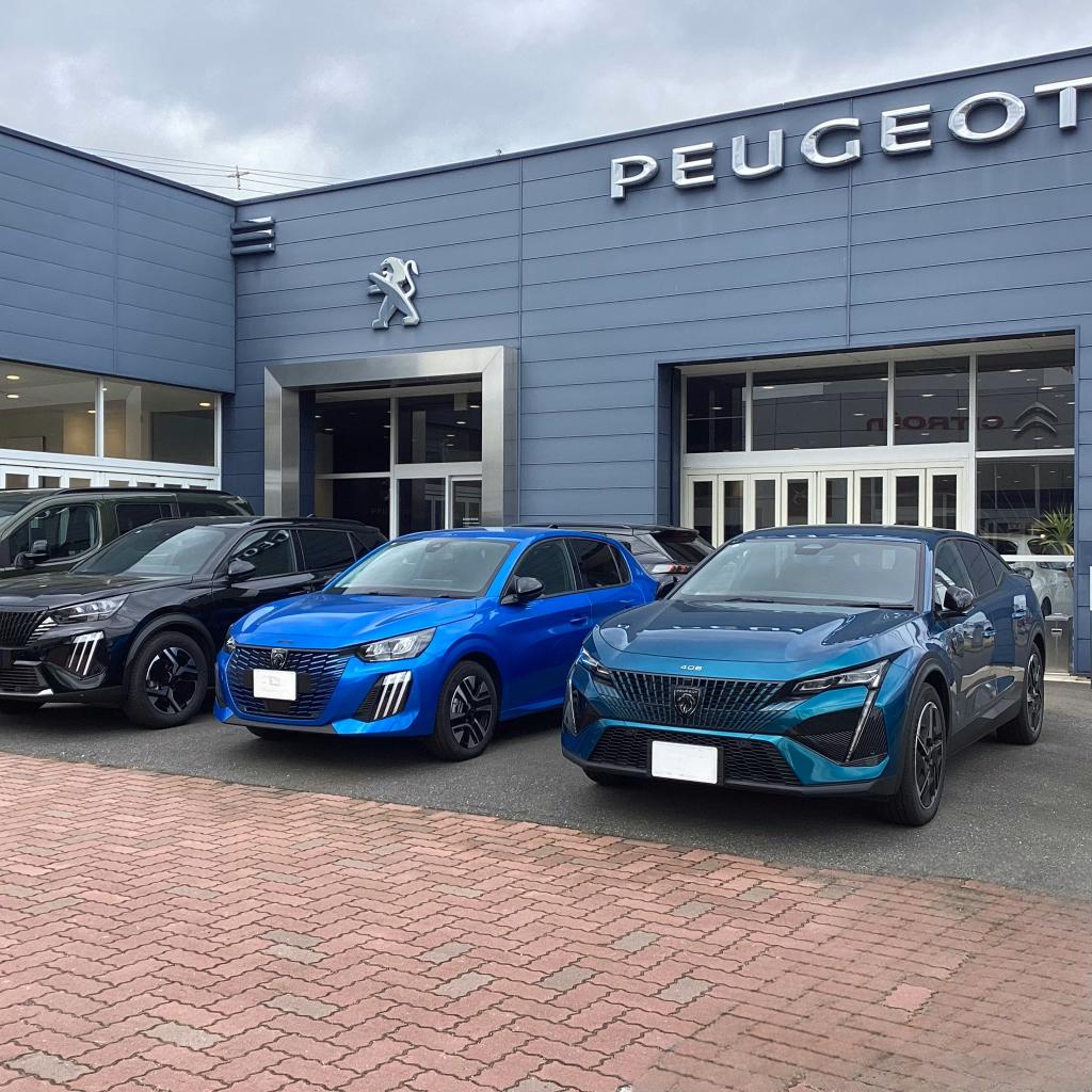 本日のPEUGEOT守谷です