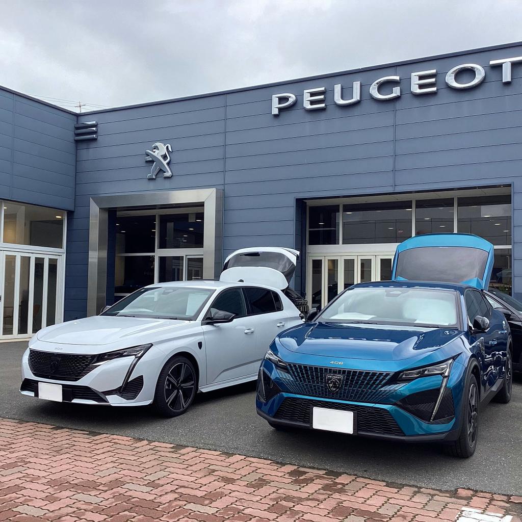 本日のPEUGEOT守谷です