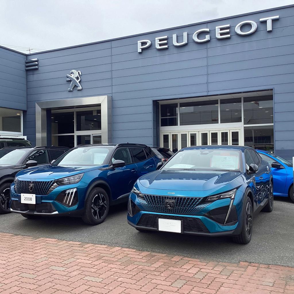 本日のPEUGEOT守谷です