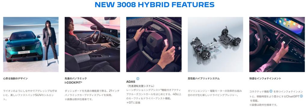 NEW 3008 DEBUT 7/12(土)·13(日)デビューフェア開催