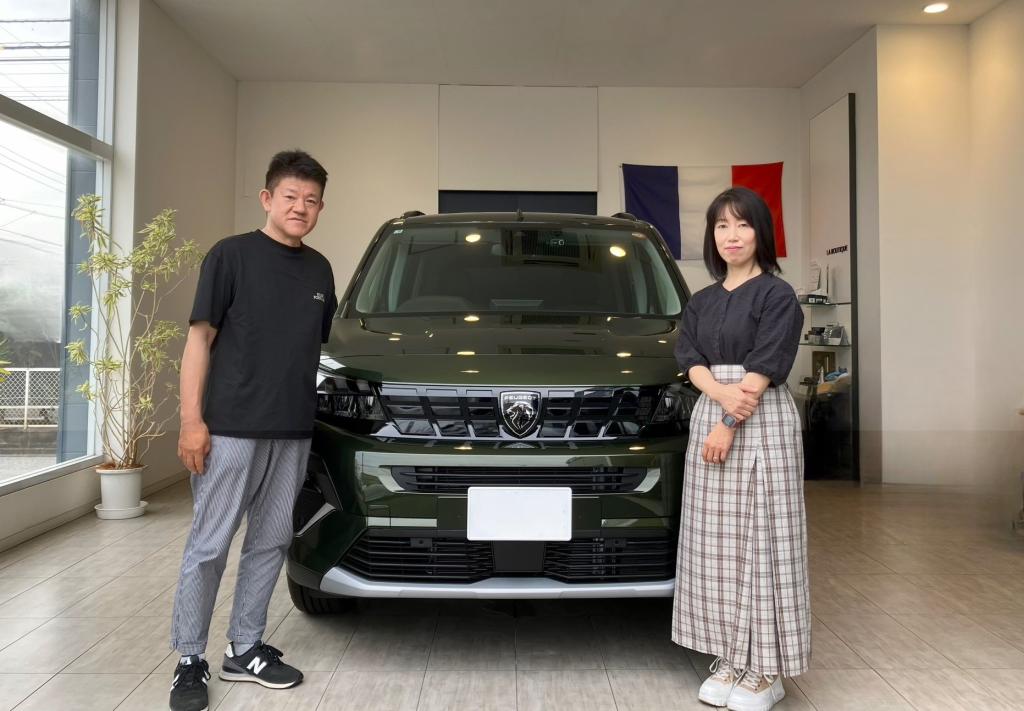 Ｔ様ご納車（PEUGEOT RIFTER）