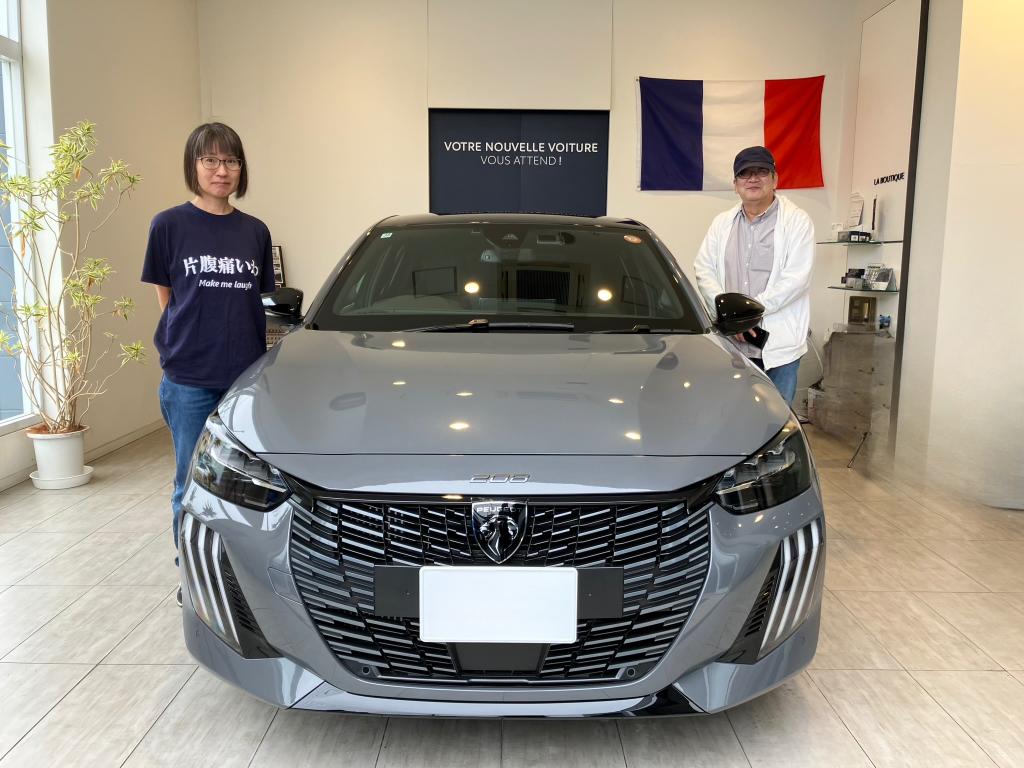 T様ご納車（PEUGEOT 208 GT Selenium Edition）