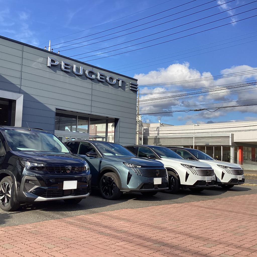 本日のPEUGEOT守谷です