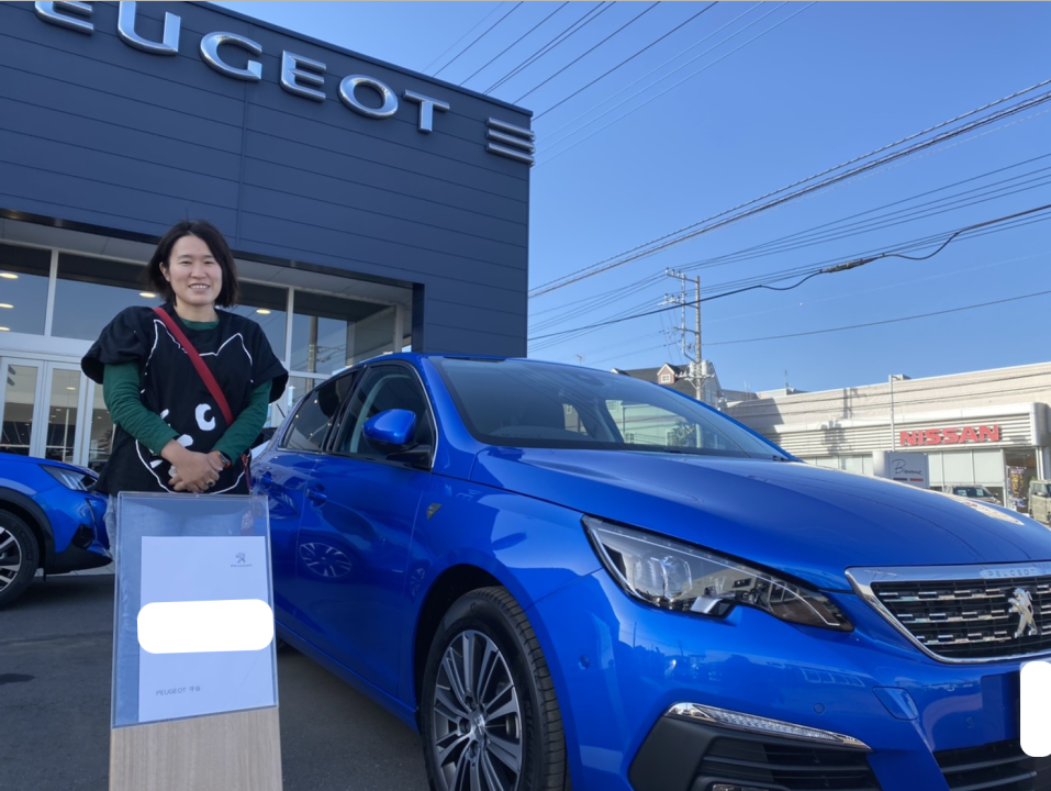 T様ご納車（PEUGEOT 308）