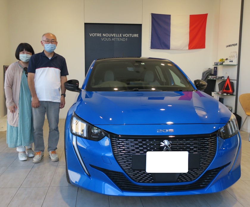 S様ご納車（PEUGEOT 208）