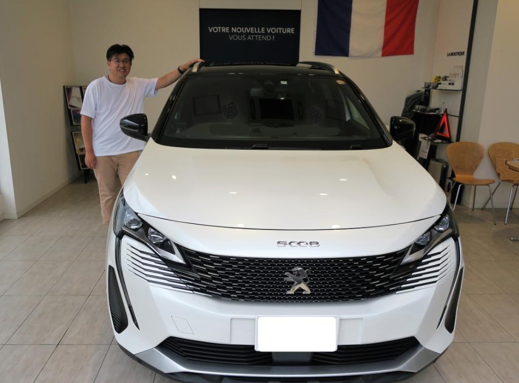 Ｋ様ご納車（PEUGEOT SUV5008）