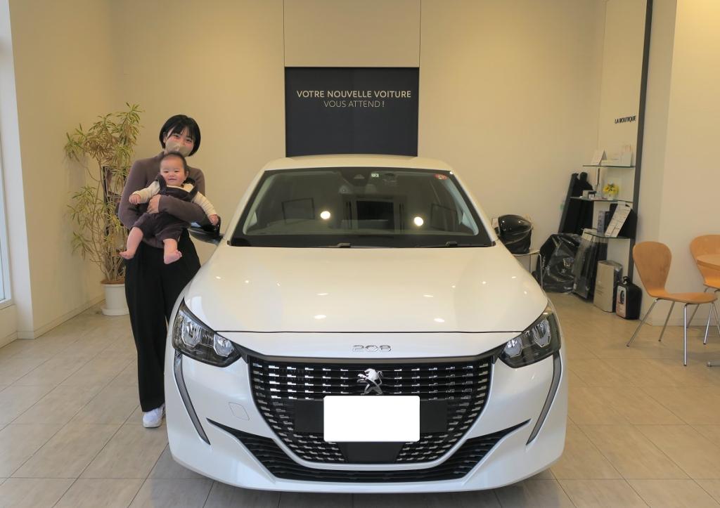 Ｓ様ご納車（PEUGEOT 208）