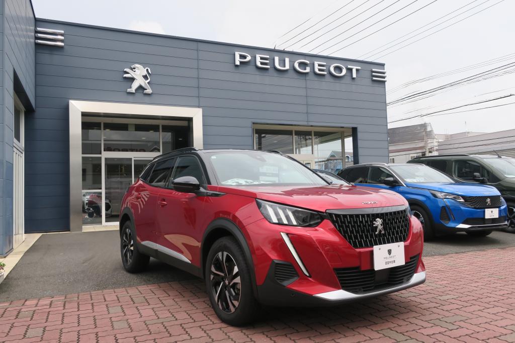 本日のPEUGEOT守谷です