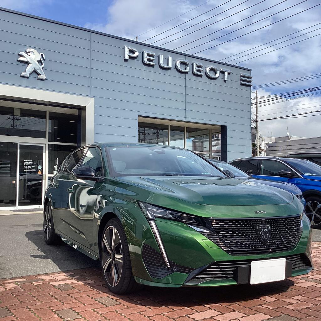 本日のPEUGEOT守谷です