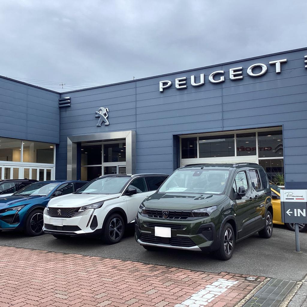 本日のPEUGEOT守谷です