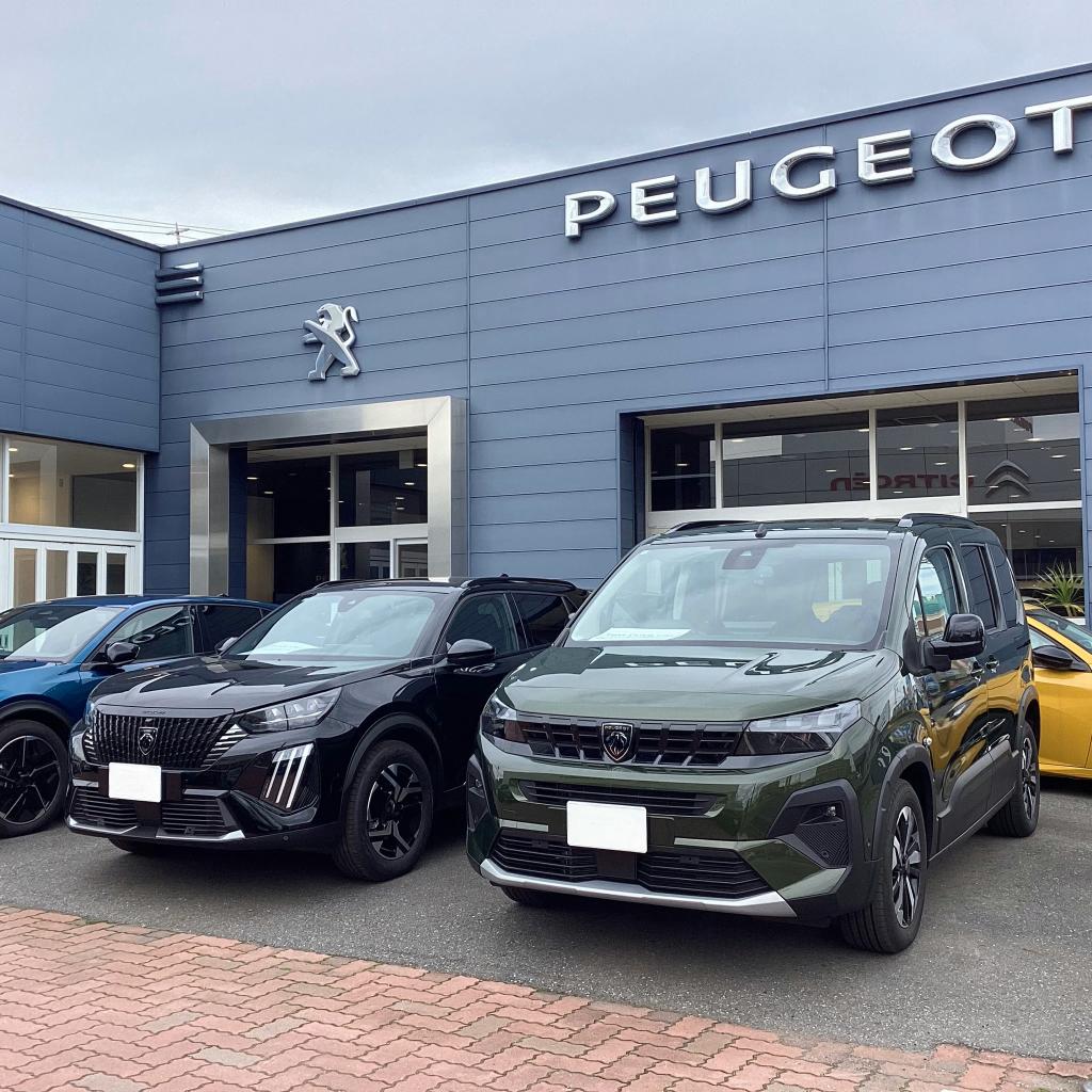 本日のPEUGEOT守谷です
