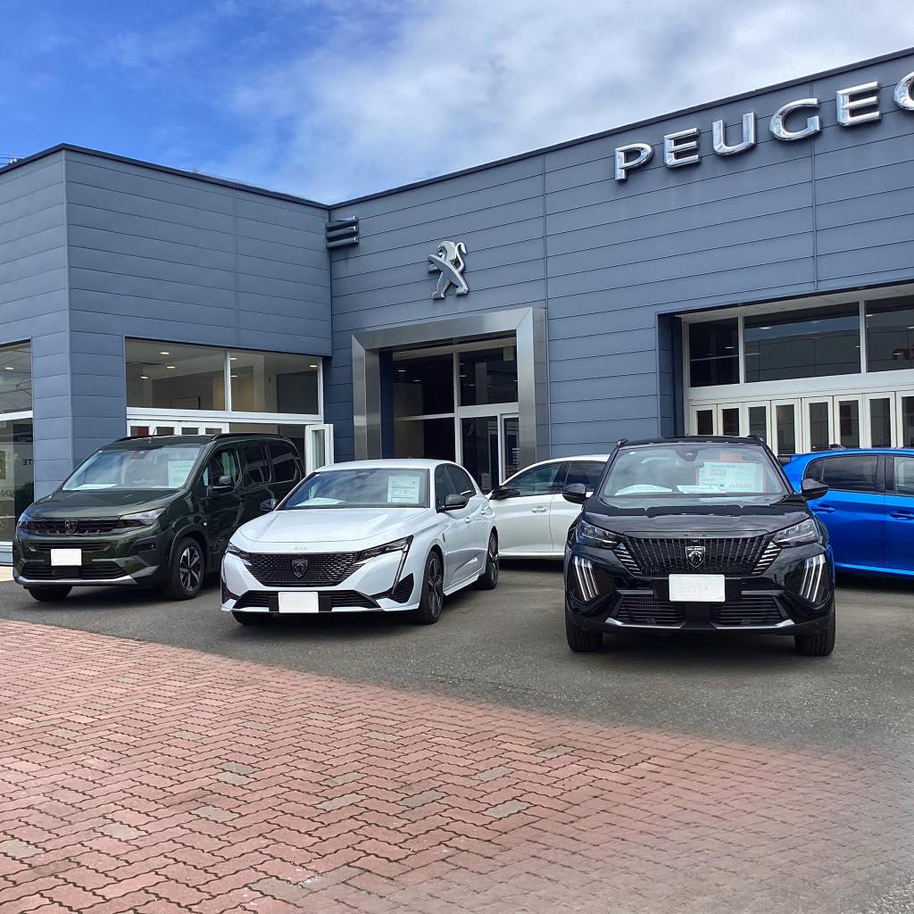 本日のPEUGEOT守谷です